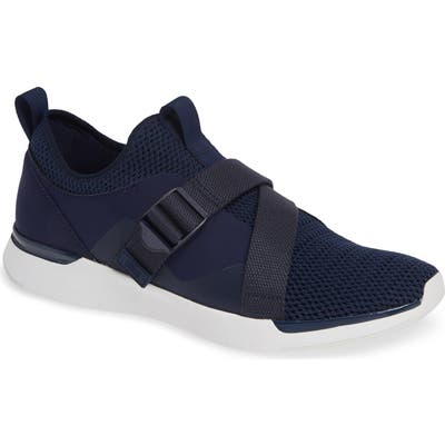 Fitflop Flexknit Strap Sneaker, Blue
