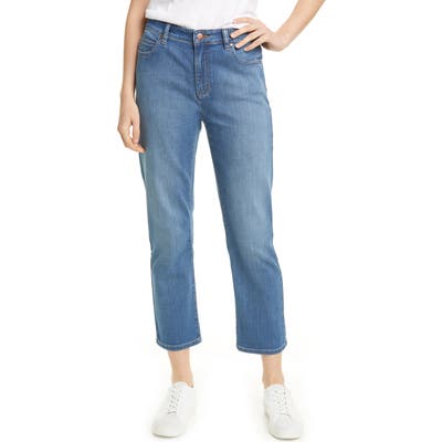 Eileen Fisher High Waist Ankle Jeans