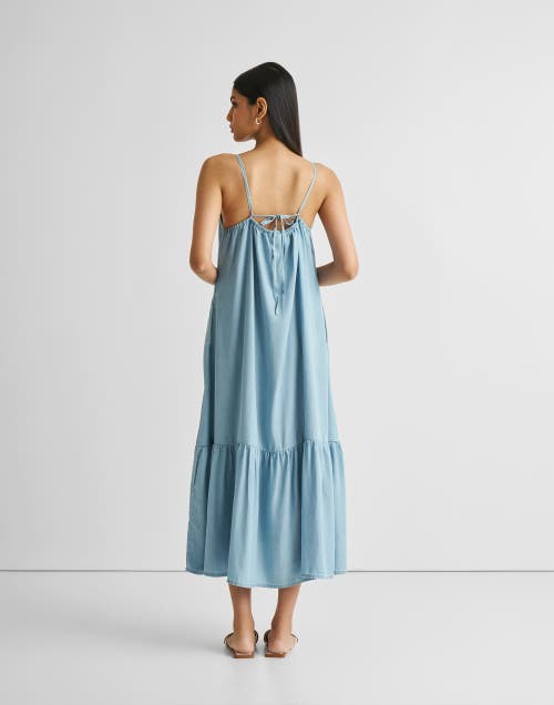 Reistor Flowy Maxi With Adjustable Straps In Ocean Blue