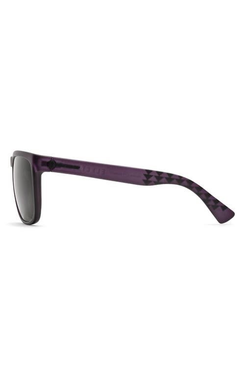 Shop Electric X Jason Momoa Knoxville Polarized Keyhole Sunglasses In Unity Purple/grey Polar