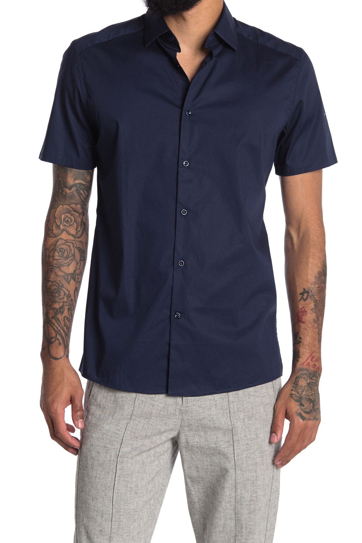 reiss short sleeve shirt