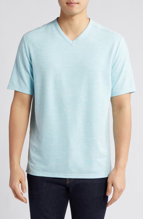 Shop Tommy Bahama New Costa V-neck T-shirt In Bayside