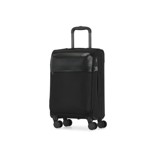 Bugatti Siena Softside Carry-on With Double Spinner Wheels In Black