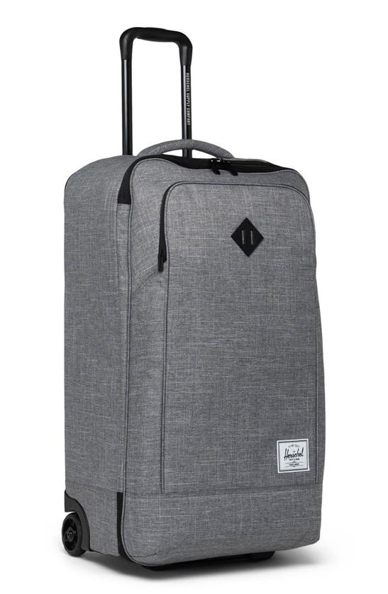Shop Herschel Supply Co Heritage™ Softshell Medium Luggage In Raven Crosshatch