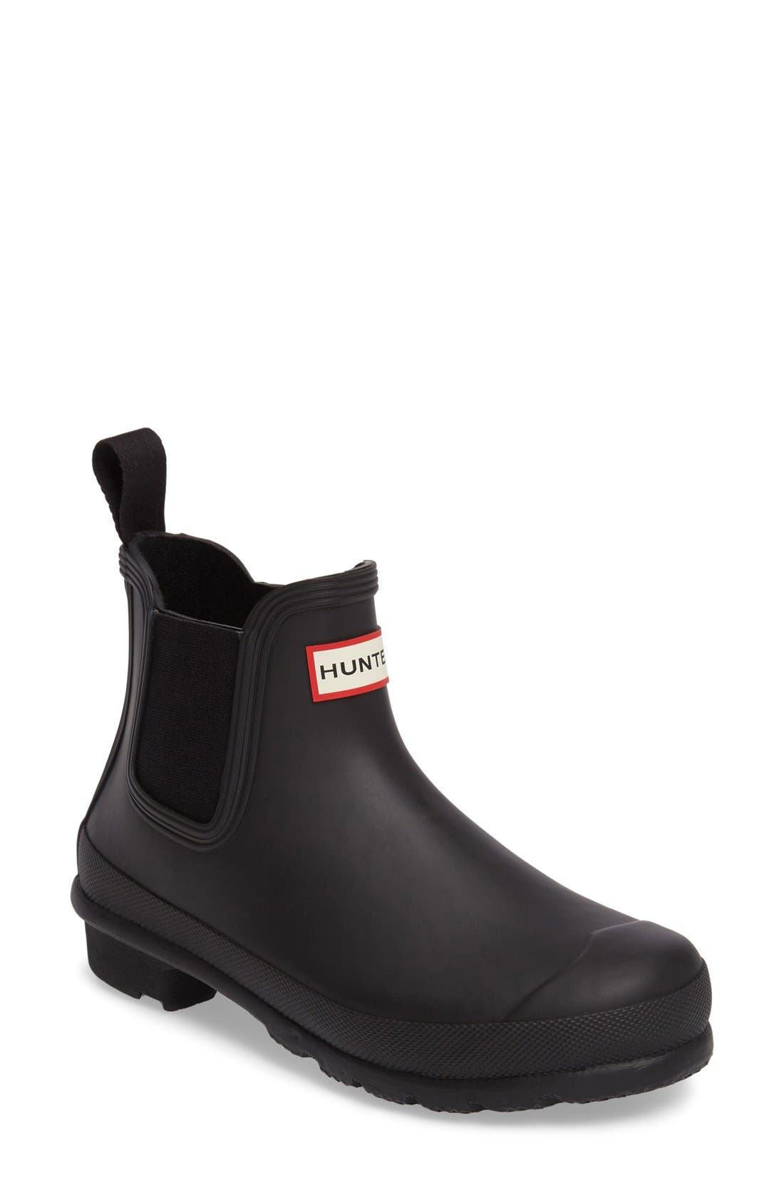 hunter waterproof chelsea boot