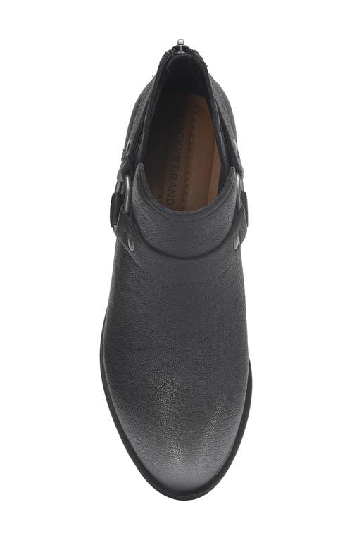Shop Lucky Brand Boltin Bootie In Black Billy Leather