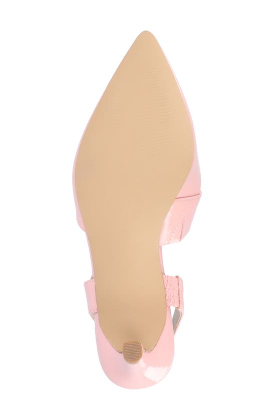 Journee Collection Scarlett Pointed Toe Pump In Pink