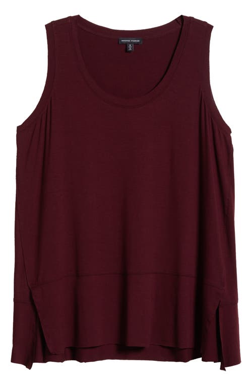 UNIVERSAL STANDARD UNIVERSAL STANDARD HUDSON LIQUID JERSEY HIGH-LOW TANK TOP 