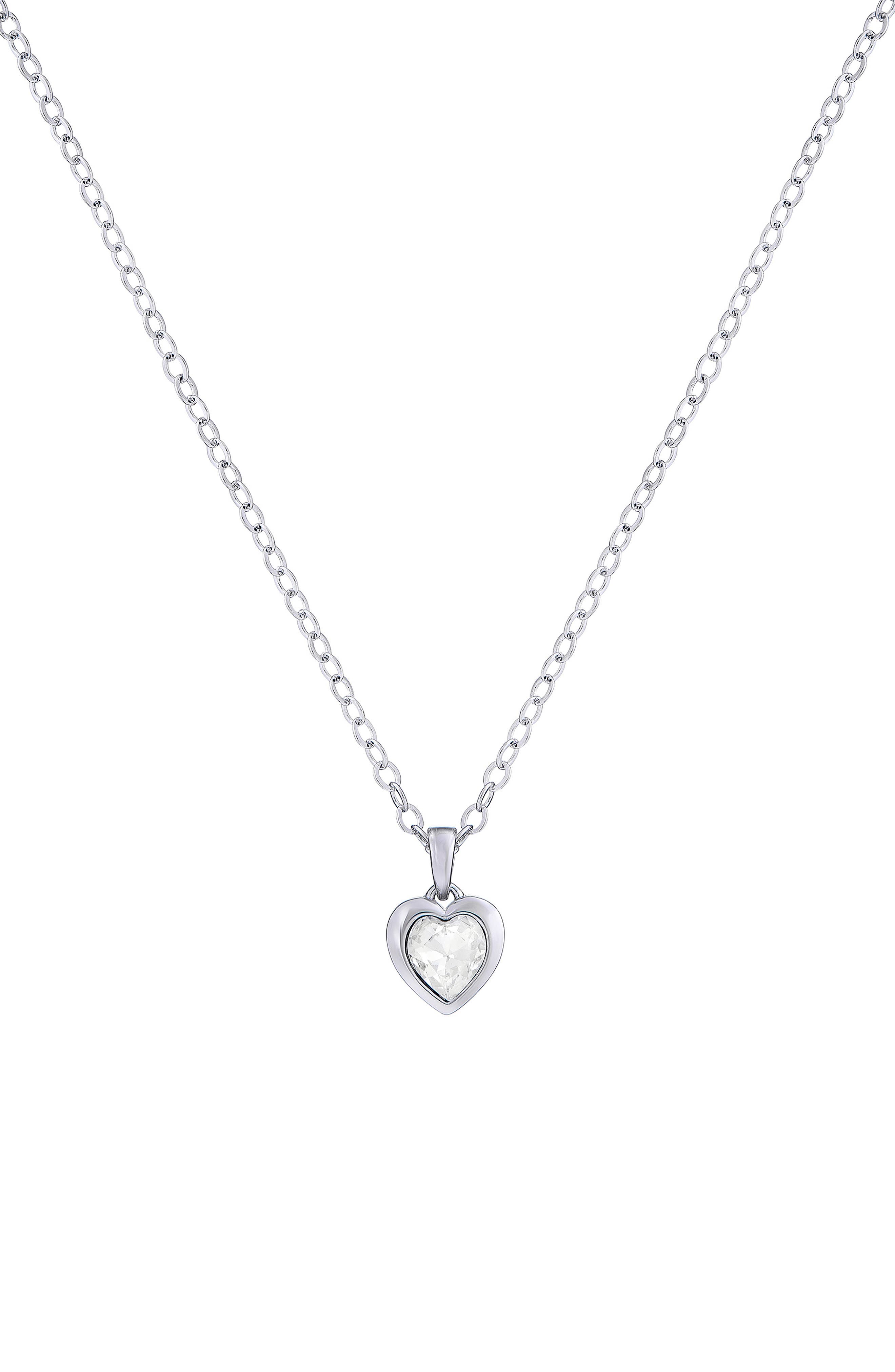 ted baker hannela crystal heart pendant