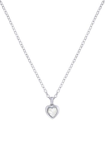 Hannela Crystal Heart Pendant Necklace