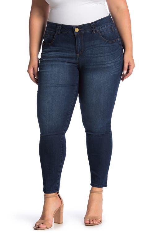 AB Tech Skinny Ankle Jeans in Blue