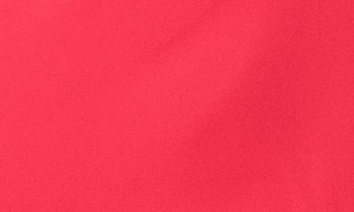Endless Rose Velvet Bow Detail Minidress In Red