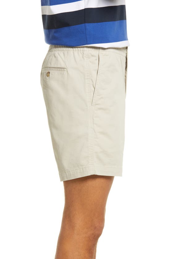 Polo Ralph Lauren Classic Fit Polo Prepster Shorts In Classic Stone