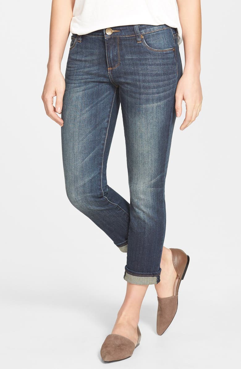 KUT from the Kloth 'Reese' Stretch Ankle Straight Leg Jeans (Encourage ...