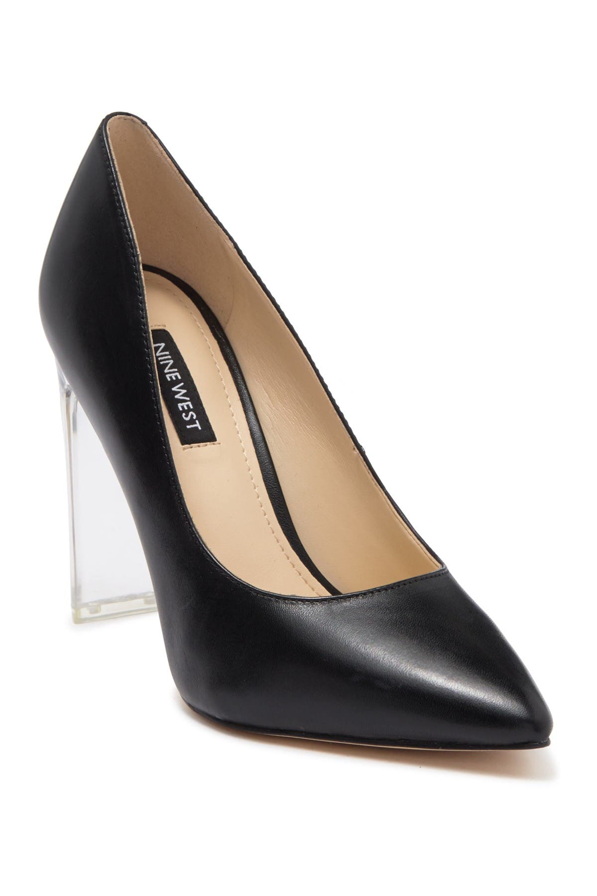 nine west lucite heel