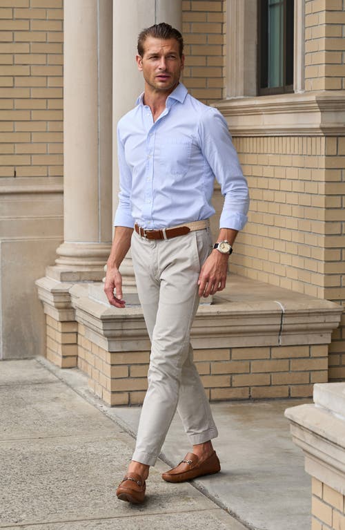 Marc Joseph New York Henry Street Bit Driving Loafer In Olive Grainy