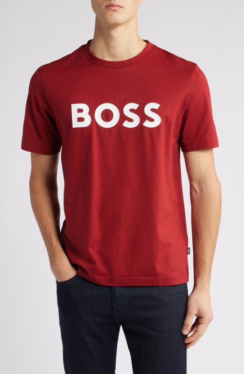 HUGO BOSS BOSS TIBURT LOGO GRAPHIC T-SHIRT