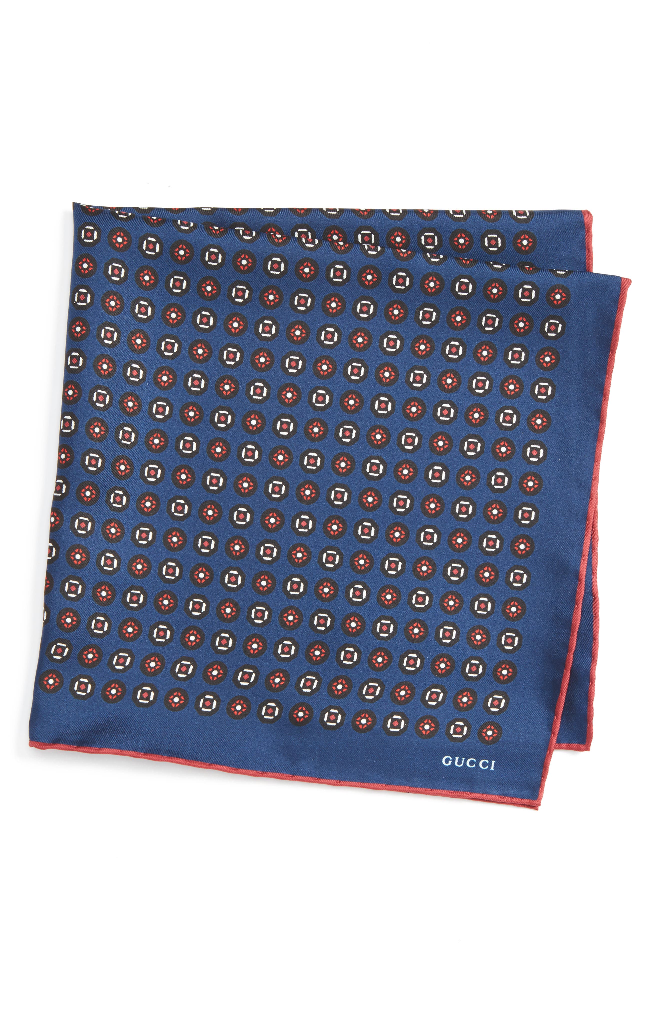 Gucci Silk Pocket Square Nordstrom