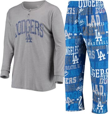 Concepts Sport Women's Los Angeles Dodgers Fleece Shirt - Grey - M Each