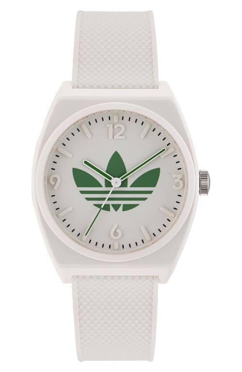 adidas Project Two Resin Strap Watch, 38mm in at Nordstrom