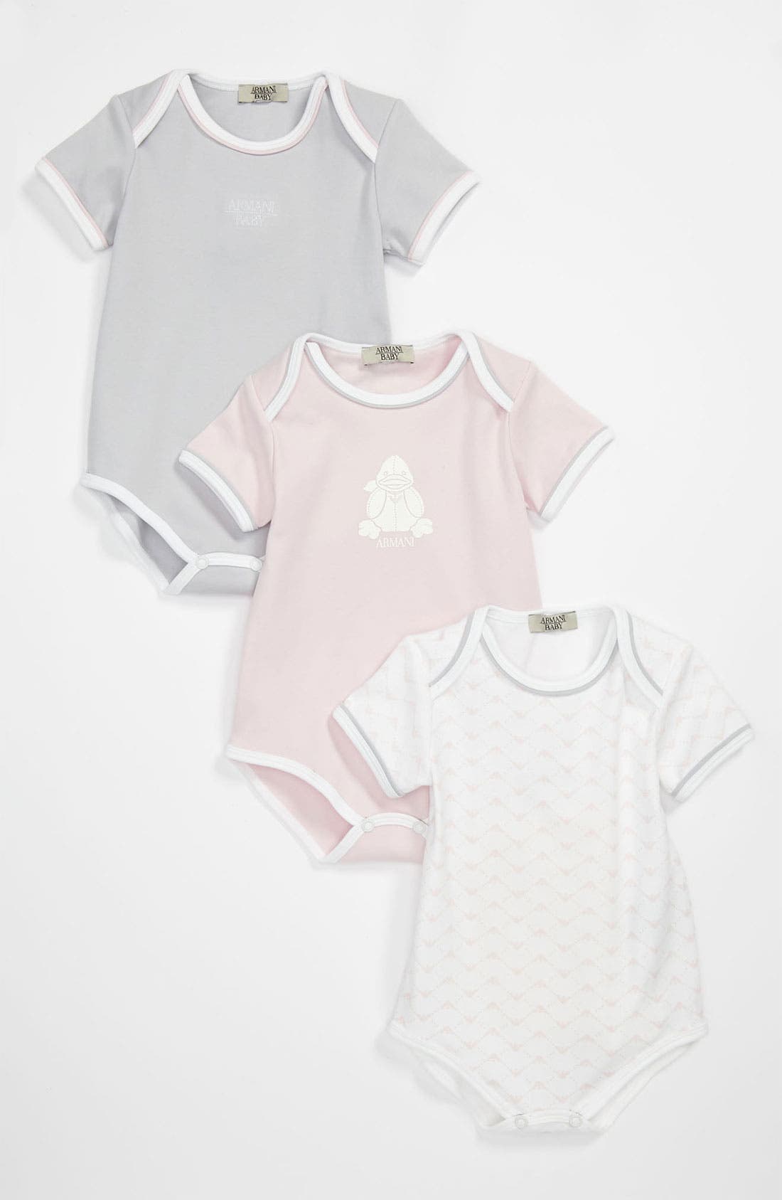 Armani Junior Bodysuit Set (Baby) Nordstrom