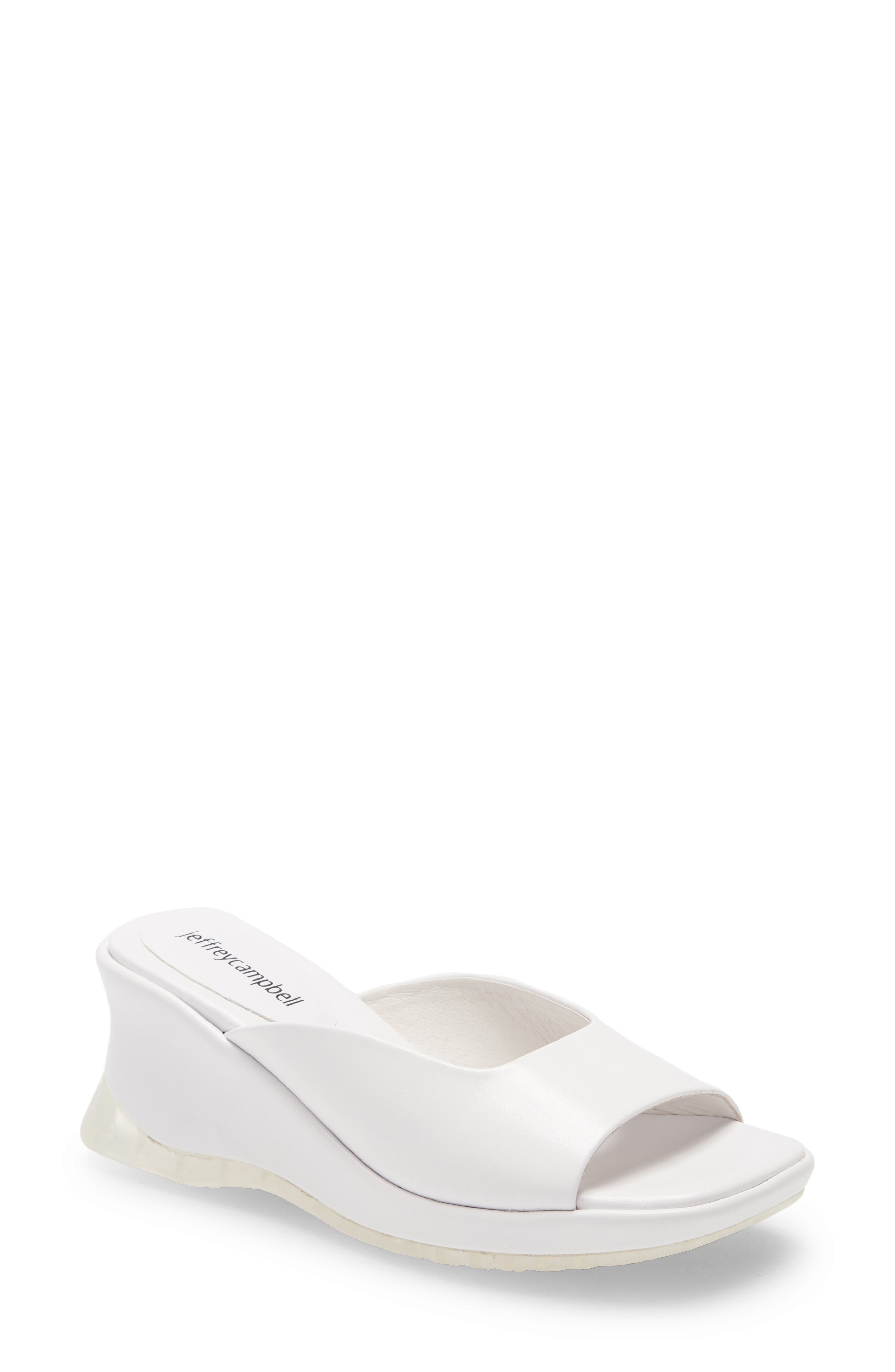 clear wedge mule jeffrey campbell