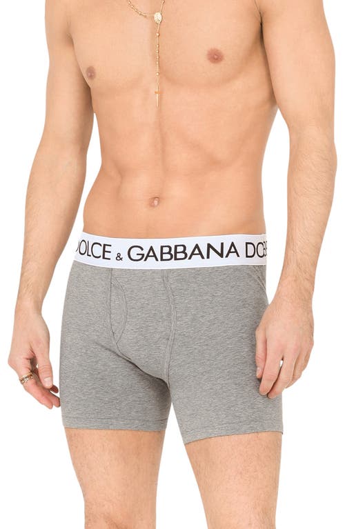 Dolce & Gabbana Boxer Briefs in Grey Melange