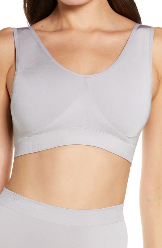 Wacoal B Smooth Seamless Bralette In Silver Sconce