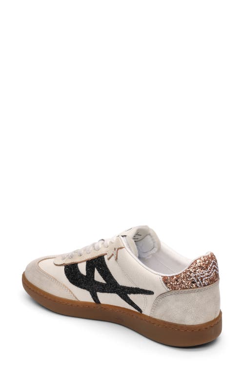 Ash Sunset Sneakers In Beige Leather And Fabric In Beige/white