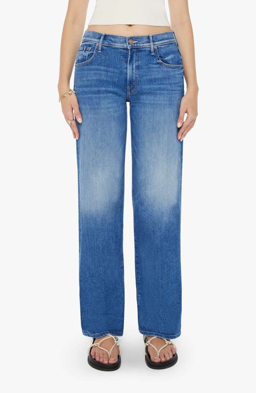 MOTHER The Maven Sneak High Waist Wide Leg Jeans Different Strokes at Nordstrom,