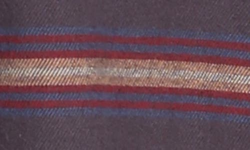 Jachs Stripe Flannel Button-up Shirt In Brown Stretch Plaid