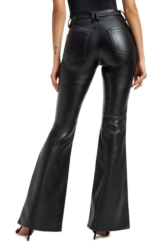 GOOD AMERICAN GOOD AMERICAN GOOD LEGS FLARE PANTS
