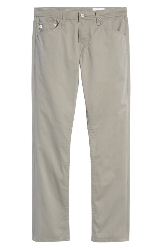 Ag Everett Sud Print Slim Straight Leg Pants In Viggo Grey Multi