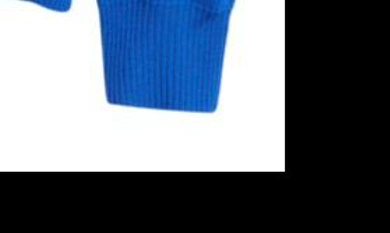 Shop J. Lindeberg Kian Wool Quarter Zip Sweater In Nautical Blue