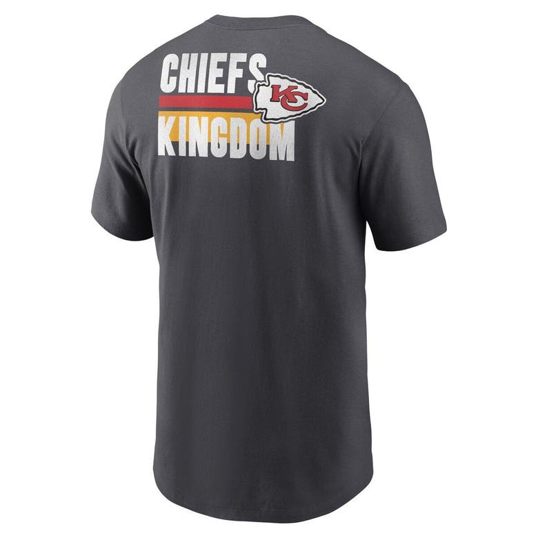 Official Kansas city Chiefs anthracite blitz essential Chiefs Kingdom shirt,  hoodie, sweater, long sleeve and tank top