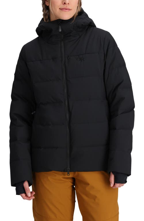 Outdoor Research Snowcrew Down Jacket Black at Nordstrom,