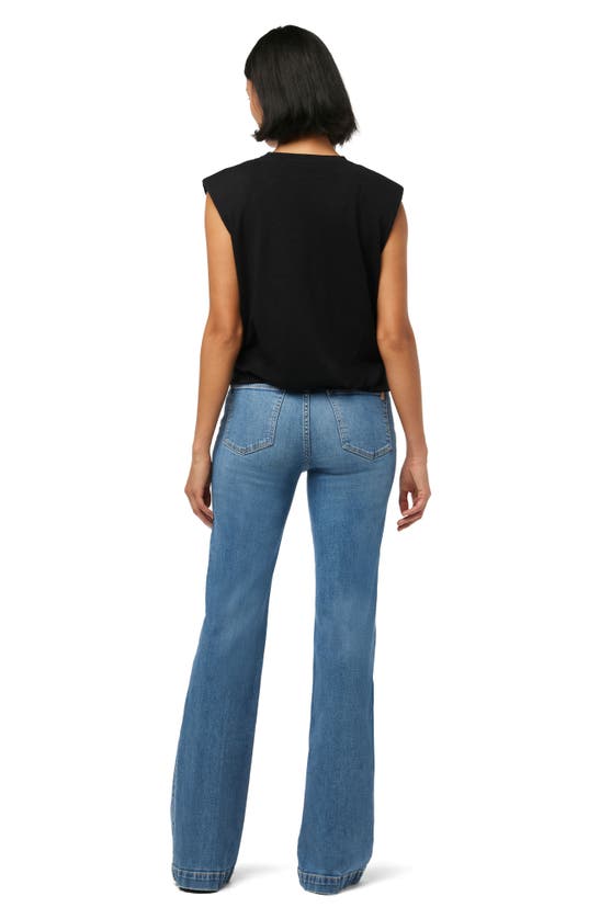 Shop Joe's The Molly High Waist Trouser Flare Jeans In Sultry