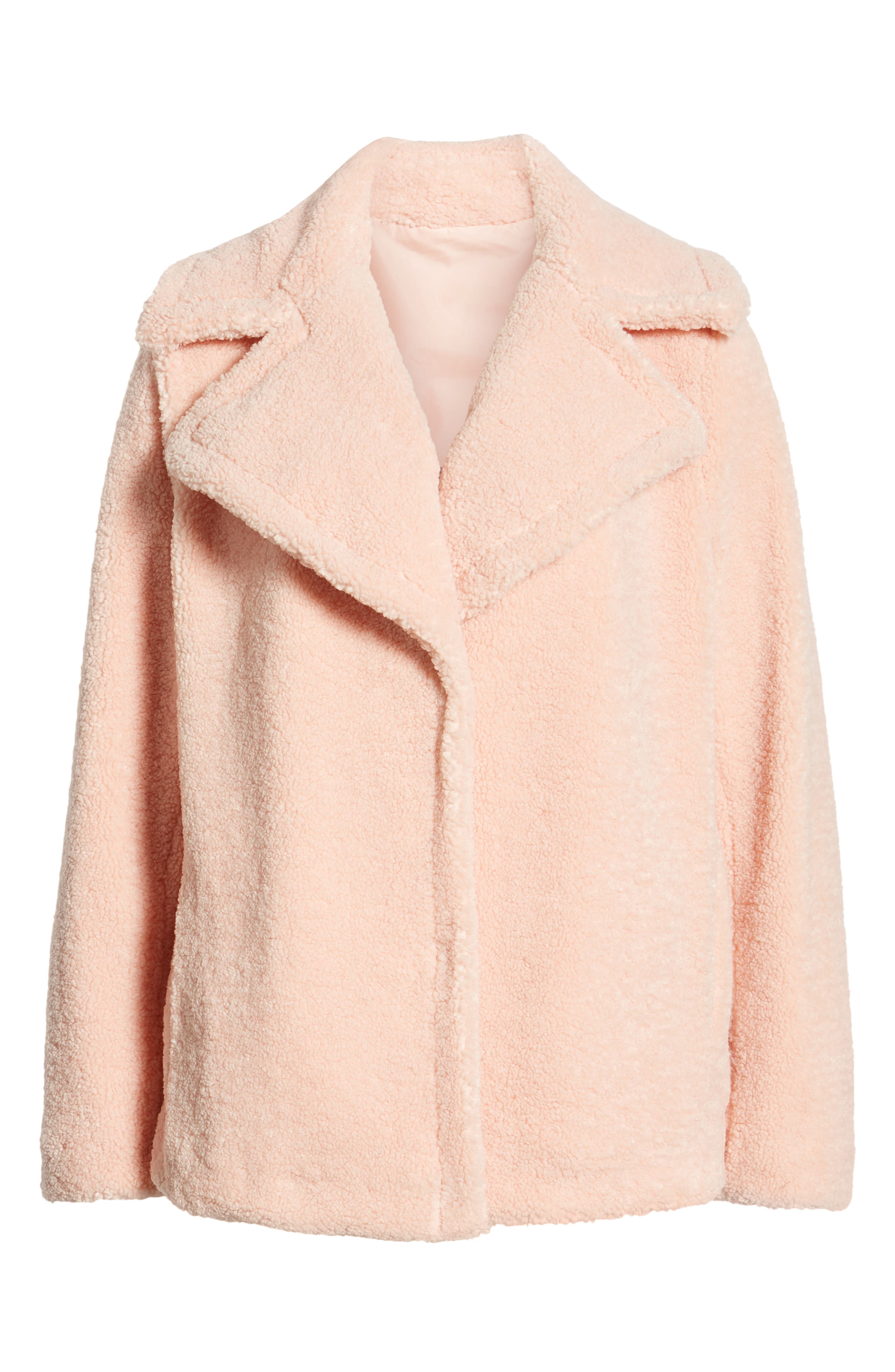 kensie shearling coat