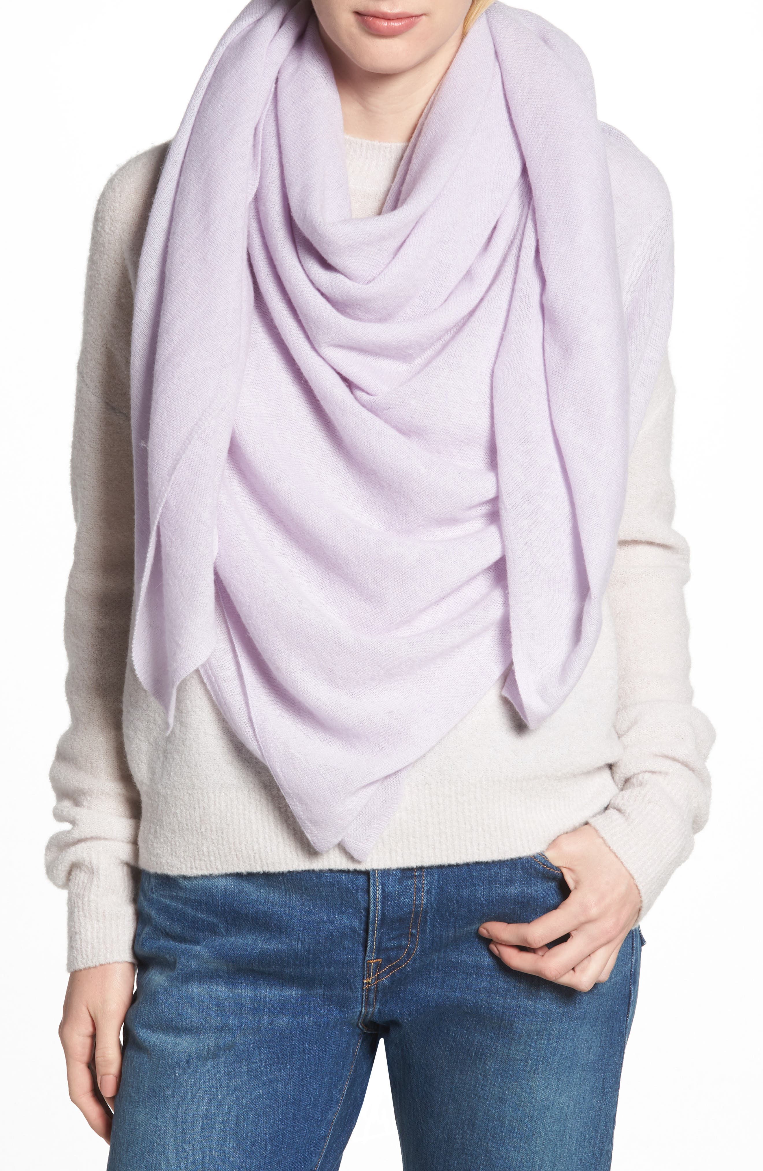 Halogen Lightweight Cashmere Scarf Nordstrom Rack