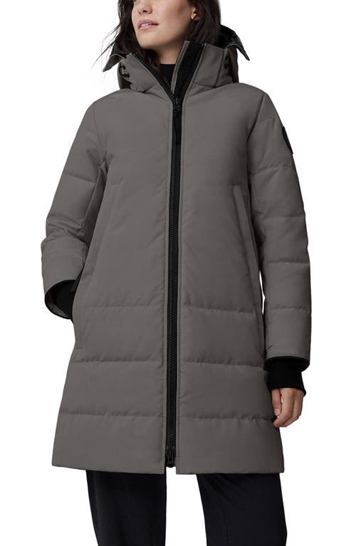 Canada Goose Kenton Black Label Hooded 625 Fill Power Down Parka Coastal Grey at Nordstrom,