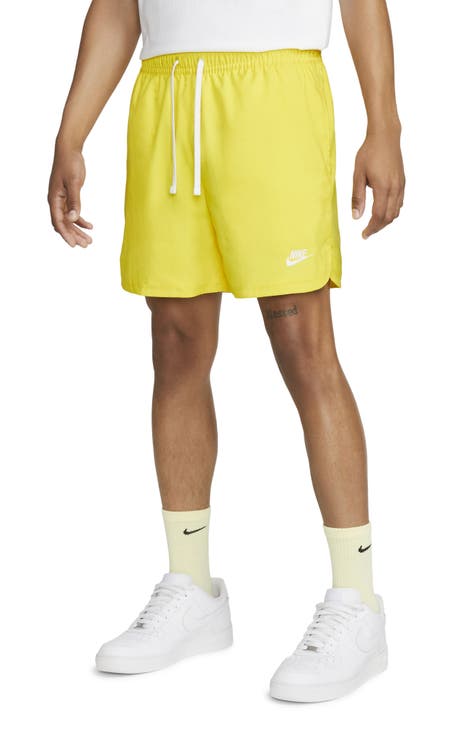 AE, Essential 5 Inch Shorts - Yellow, Gym Shorts Men