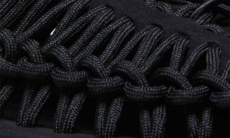 Shop Keen Uneek Drawcord Sandal (men)<br> In Black/ Black