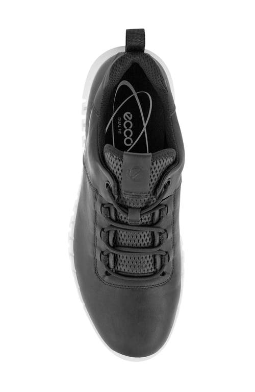 Shop Ecco Gruuv Sneaker In Black/black