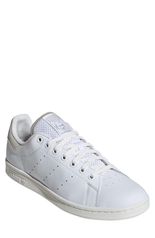adidas Stan Smith Low Top Sneaker White/Core Black/Putty Grey at Nordstrom,