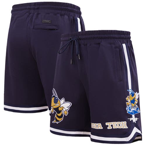 Men's Pro Standard Navy Georgia Tech Yellow Jackets Classic Shorts