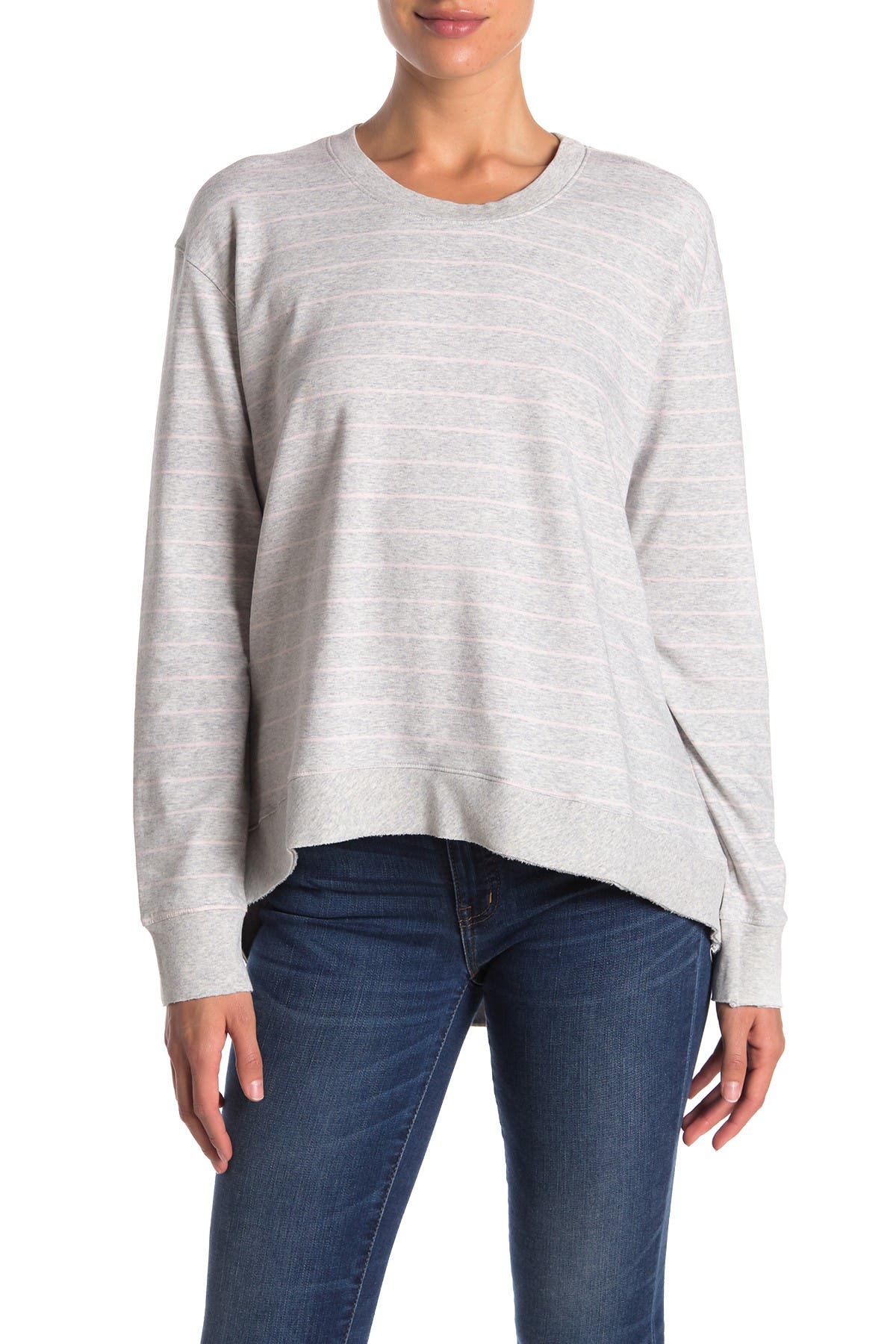 Frank Eileen Tee Lab Royal French Terry Knit Sweatshirt Nordstrom Rack