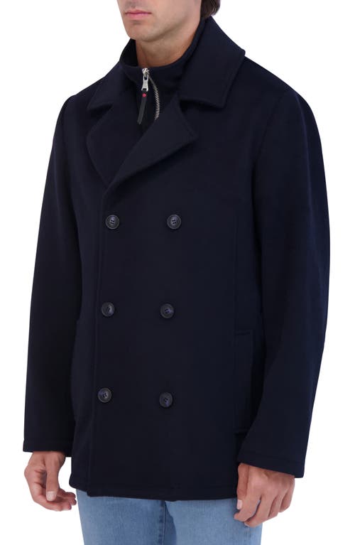 Robert Graham Peacoat With Bib In Navy