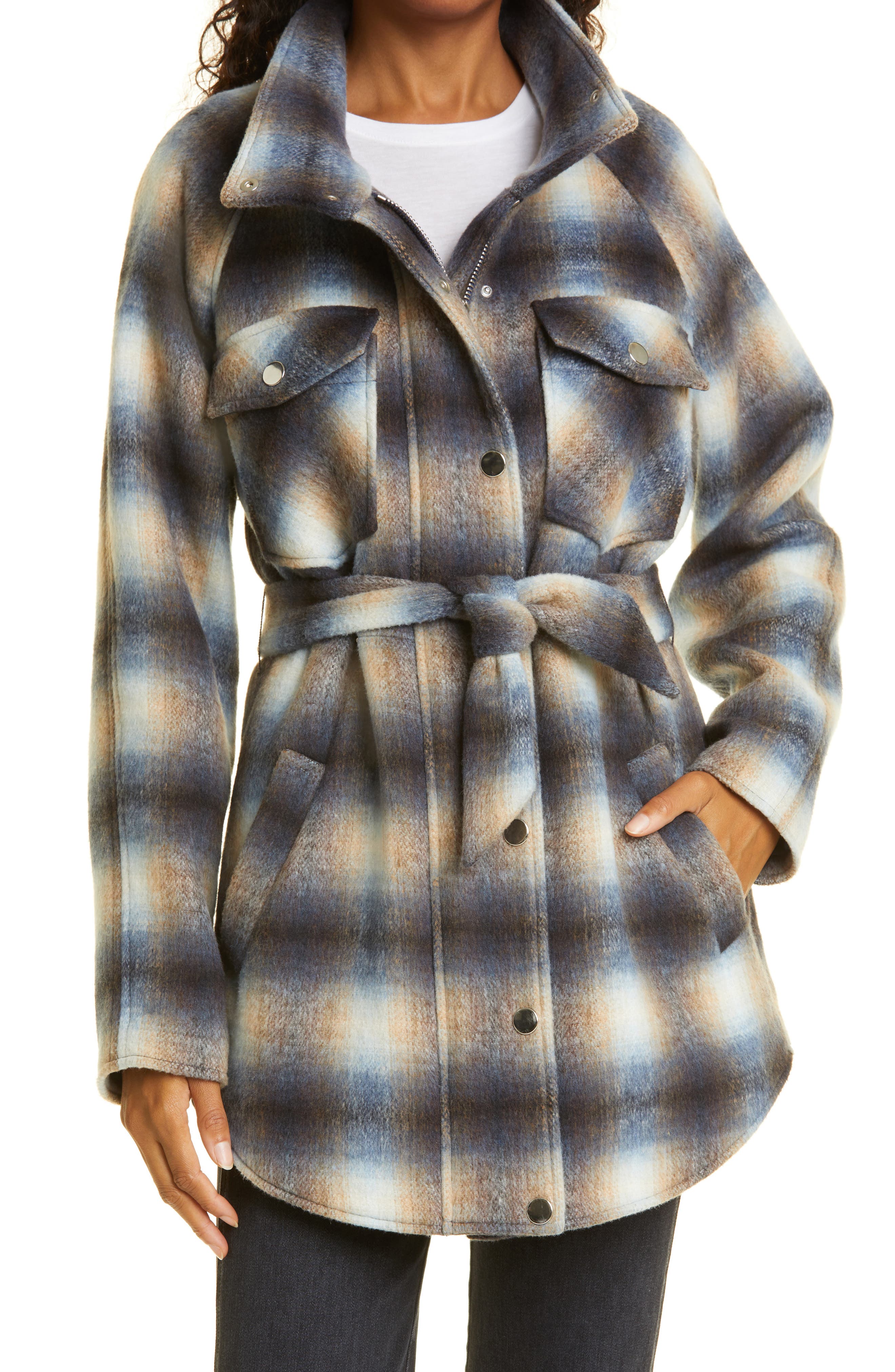 veronica beard plaid jacket