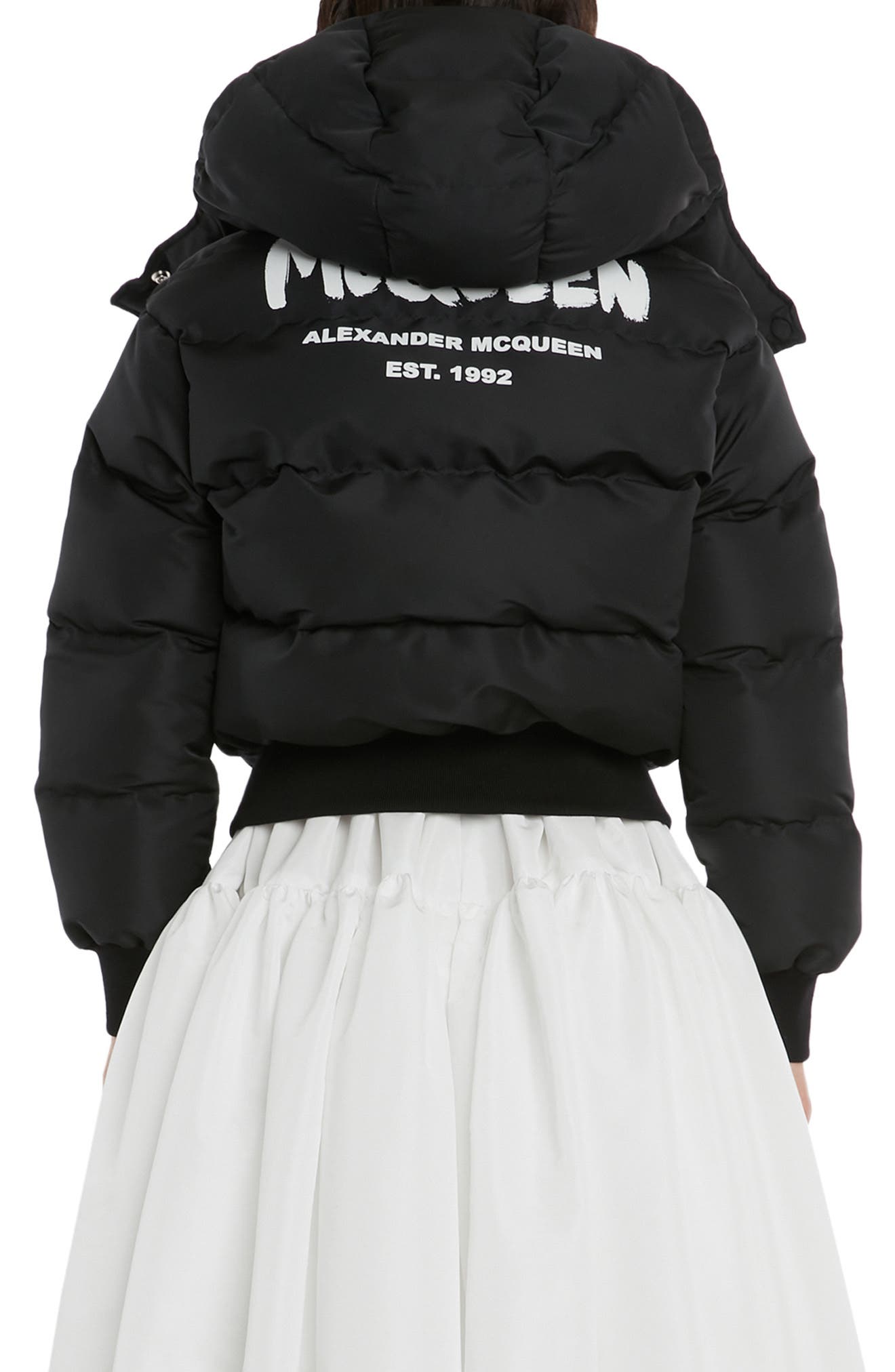 alexander mcqueen down jacket