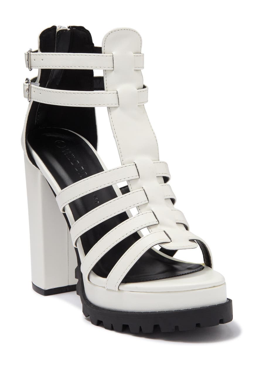 Wild Diva Lounge | Strappy Lug Sole Platform Sandal | Nordstrom Rack